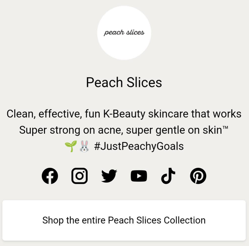 Peach为他们的instagram粉丝发布了行动呼吁